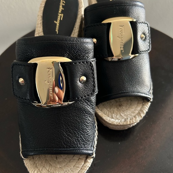 Salvatore Ferragamo Espadrille Wedges - Picture 4 of 12